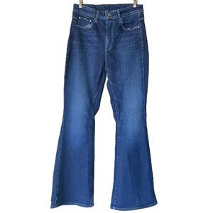 G-Star RAW Jeans Women's Size 28 Wide, 28 Length Blue Denim 3301 Flare High Rise